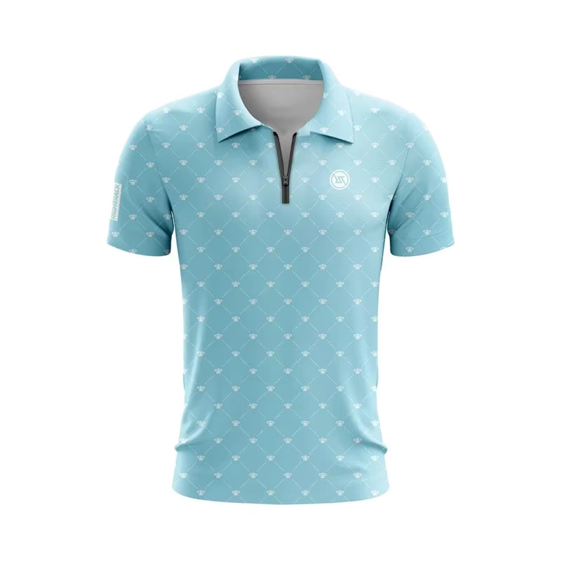 Zippered Golf Shirt