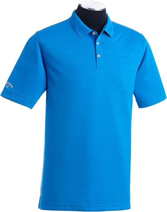 Men'S Vent Short Sleeve Open Mesh Polo Shirt