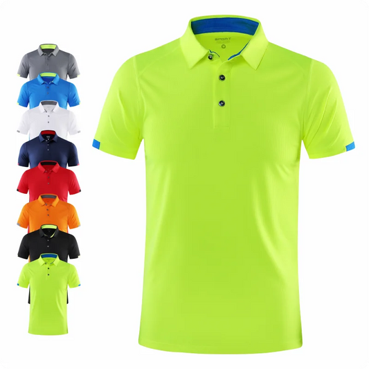 Golf Shirt, Quick Drying, Block Colour.